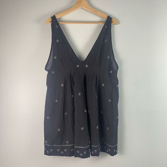 Free People Crushin On You Embellished Dress in Black XS - Picture 2 of 10
